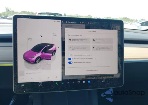 2024 Tesla Model Y Long Range Dual Motor All-Wheel Drive/Rwd из США, поврежденный, VIN 7SAYGDEDXRF050391